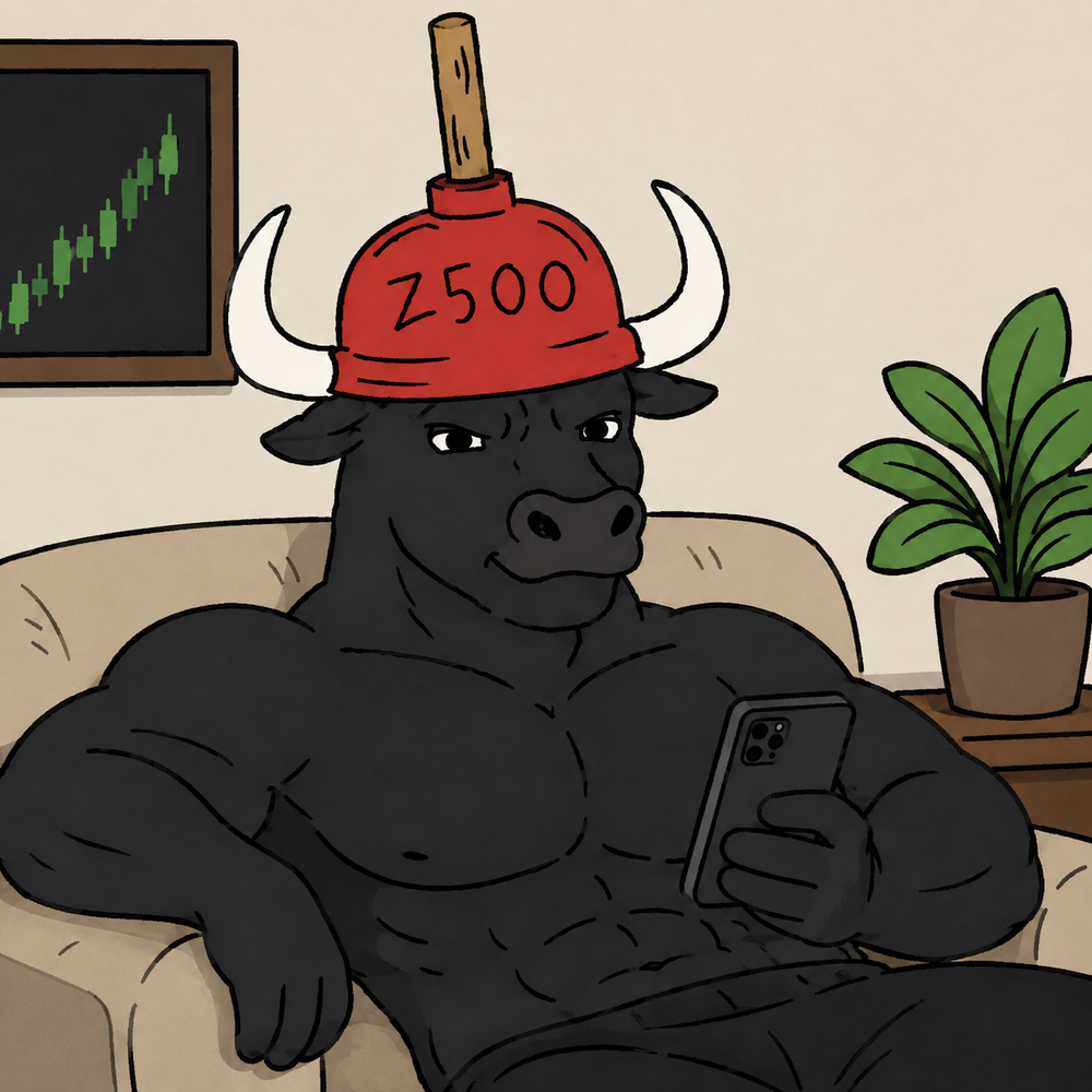 ZPLUMBER sitting on a couch with a phone